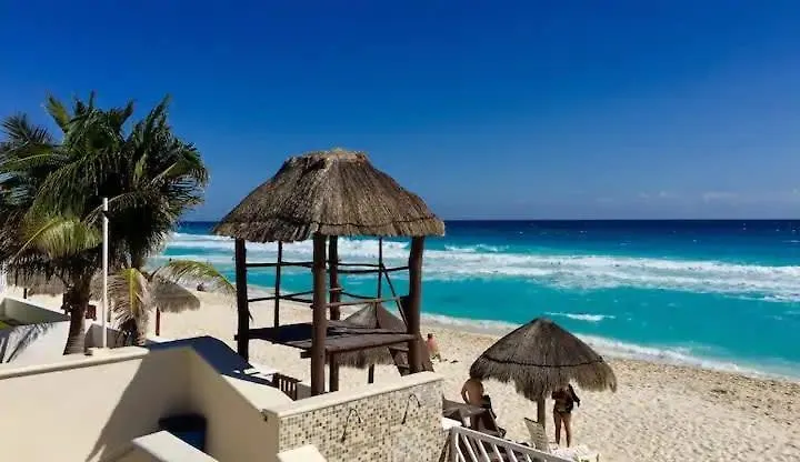 Amplio Condo Con Acceso A Playa - 6 Px Cancun 0*,