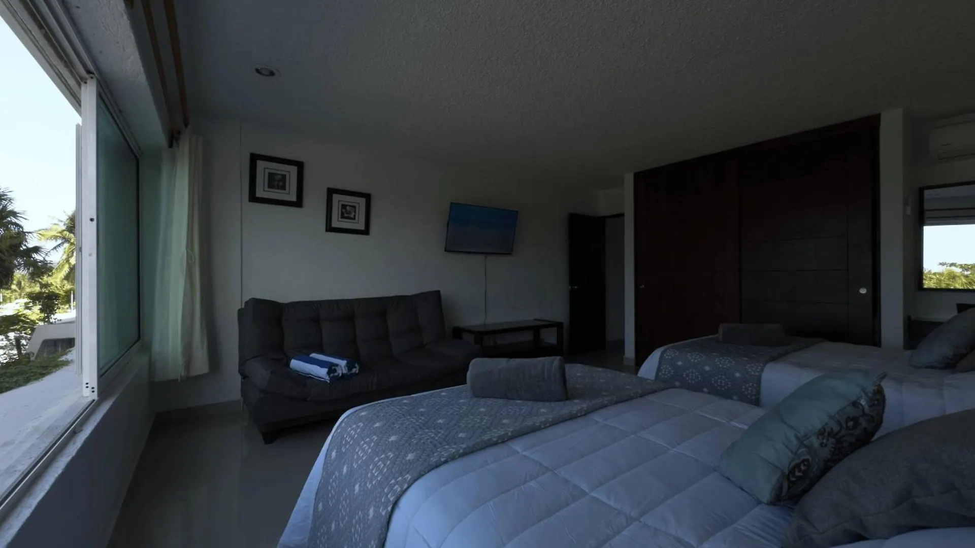 Amplio Condo Con Acceso A Playa - 6 Px Cancun Apartment