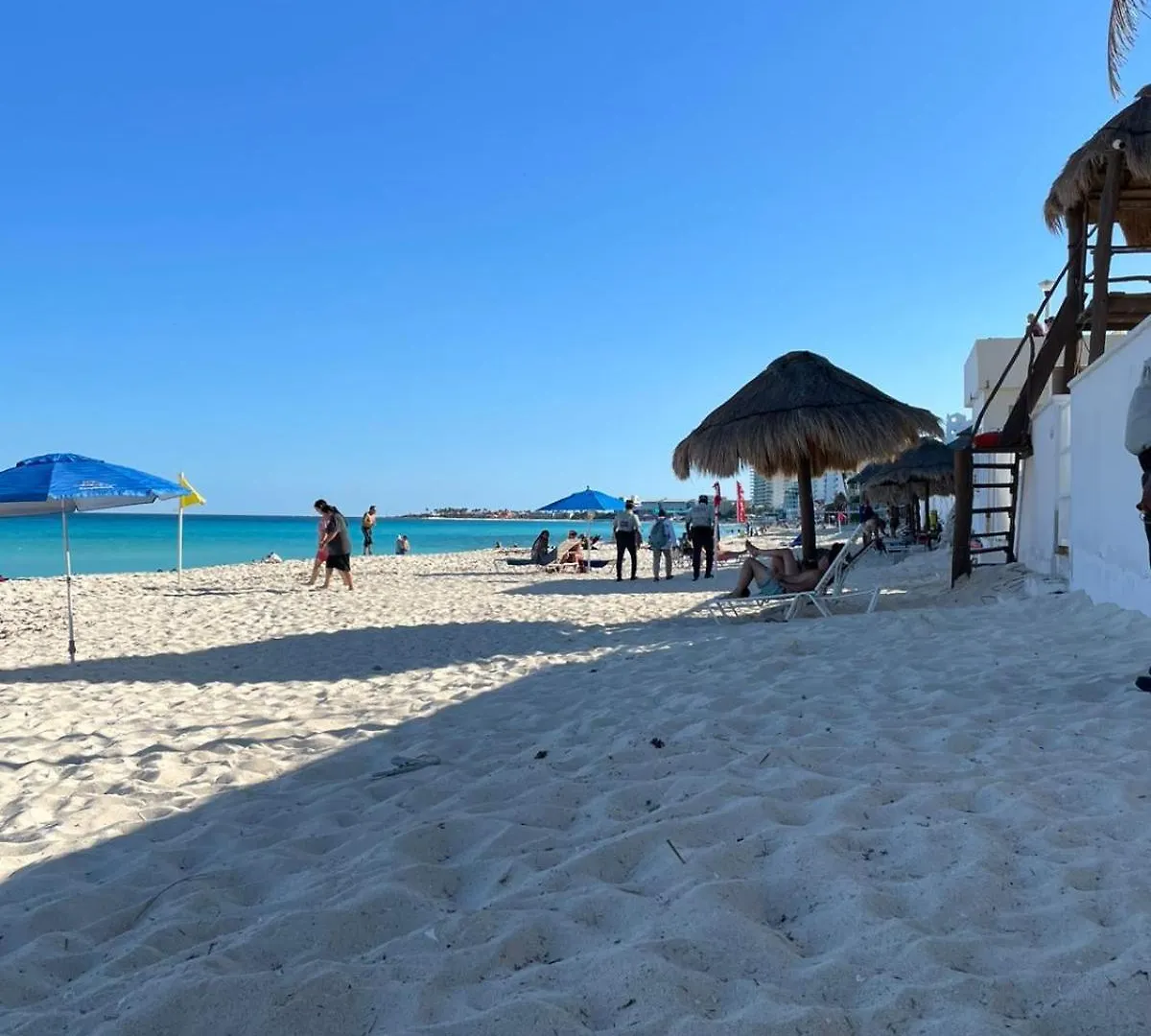 Amplio Condo Con Acceso A Playa - 6 Px Cancun Mexico